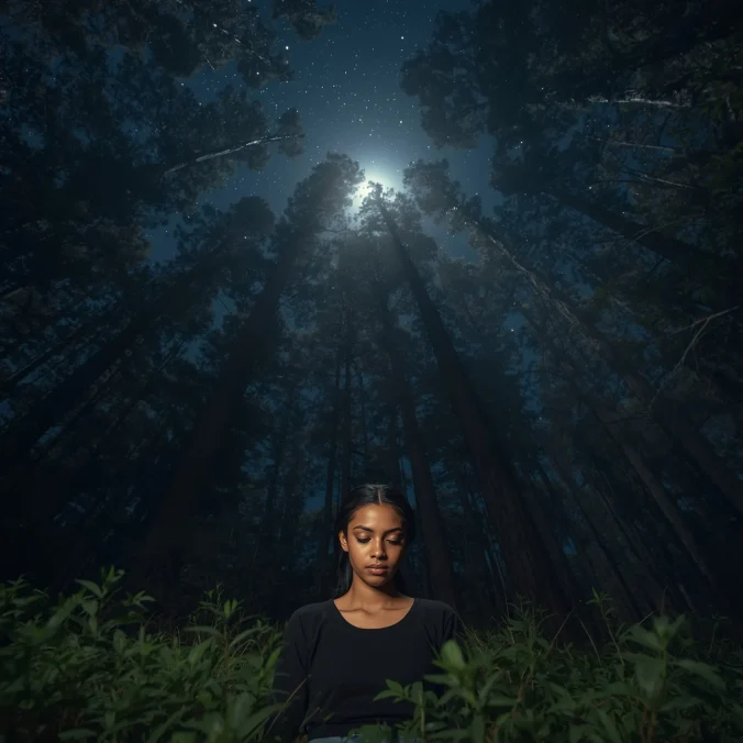 melukis mimpi di kanvas malam - olehova